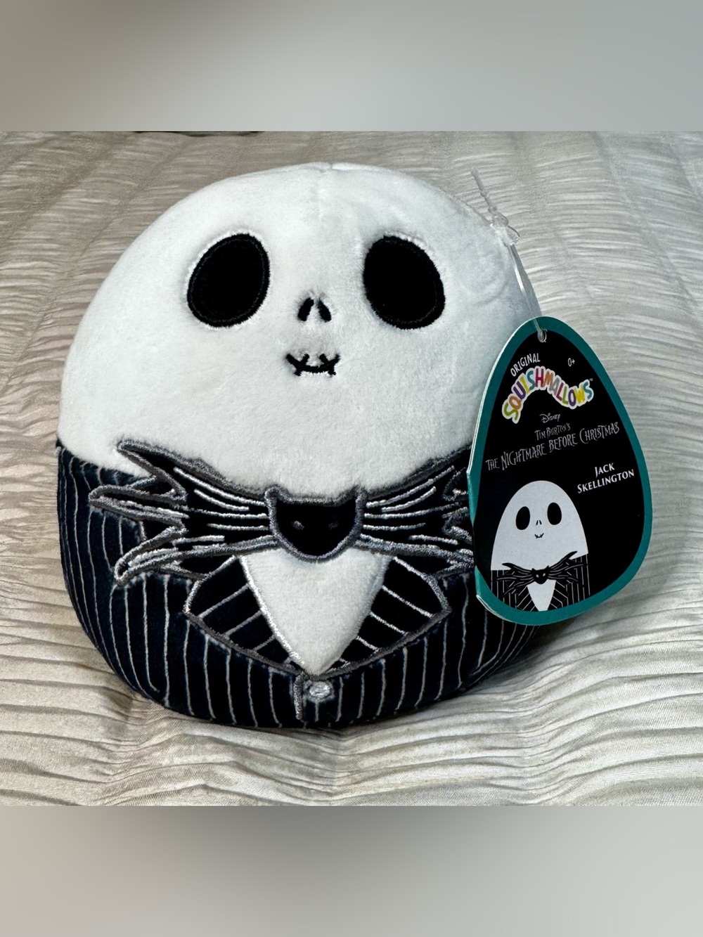 Ellington Jack Skellington Plush Costume - White & Black